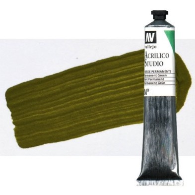 Fine art shop - Acrylic Vallejo, Olive Green, 58 ml. | totenart.com