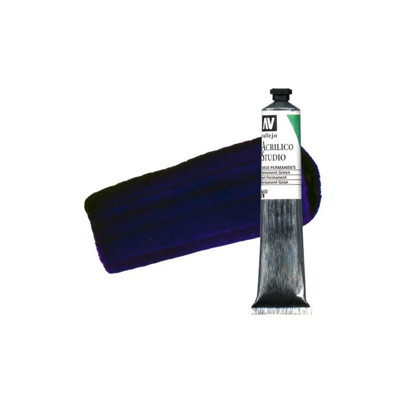 Fine art shop - Acrylic Vallejo, Dioxacine Violet, 58 ml. | totenart.com