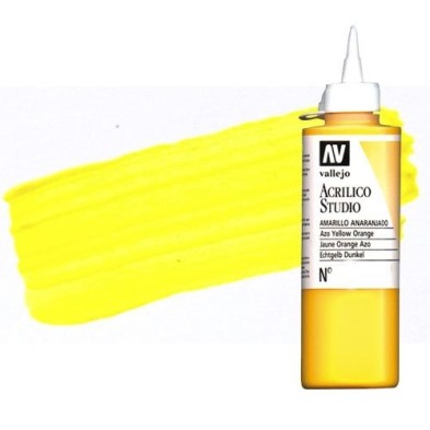 Fine art shop - Acrylic Vallejo, Cadmium Lemon Yellow, 200 ml. | totenart.com
