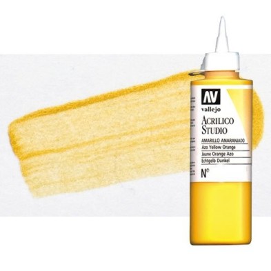 Fine art shop - Acrylic Vallejo, Gold, 200 ml. | totenart.com