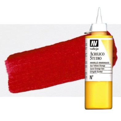 Fine art shop - Acrylic Vallejo, Dark Cadmium Red, 200 ml. | totenart.com