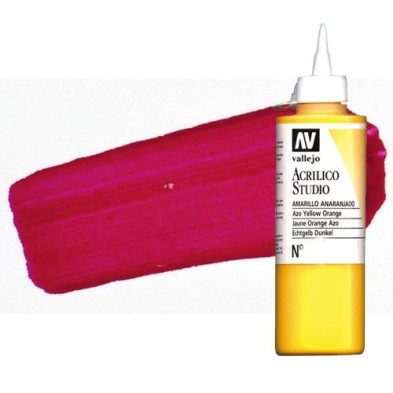 Fine art shop - Acrylic Vallejo, Naphtol Crimson, 200 ml. | totenart.com