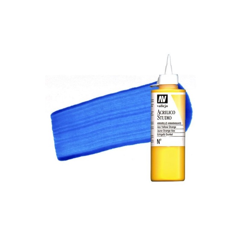 Fine art shop - Acrilico Vallejom, Fluorescent Blue, 200 ml. | totenart.com