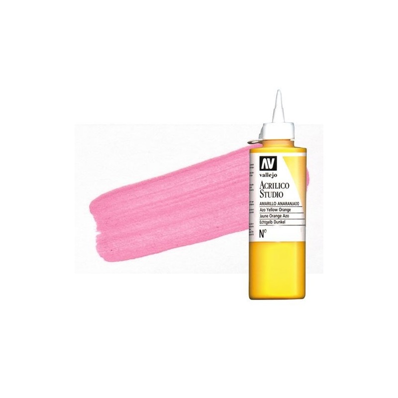 Fine art shop - Acrilico Vallejo, Quinacridone Pink, 200 ml. | totenart.com