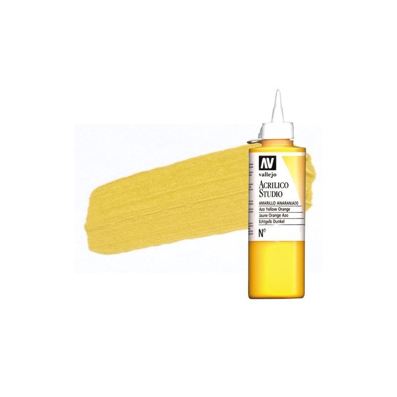 Fine art shop - Acrylic Vallejo, Naples Yellow, 200 ml. | totenart.com