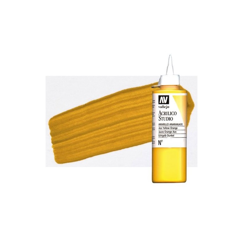 Fine art shop - Acrylic Vallejo, Mars Yellow, 200 ml. | totenart.com