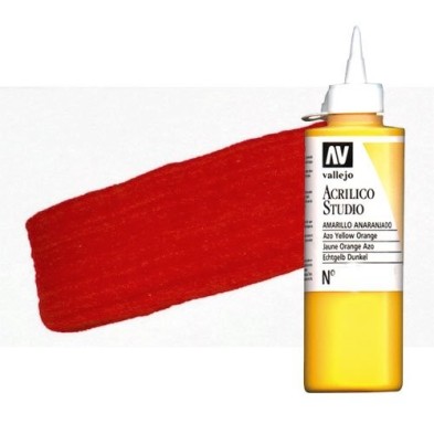 Fine art shop - Acrylic Vallejo, Cadmium Red, 200 ml. | totenart.com