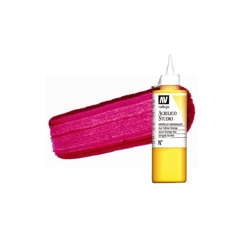 Fine art shop - Acrylic Vallejo, Rose Madder, 200 ml. | totenart.com