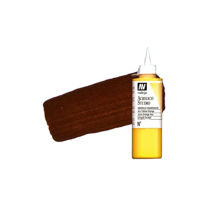 Fine art shop - Acrylic Vallejo, Burnt Sienna, 200 ml. | totenart.com