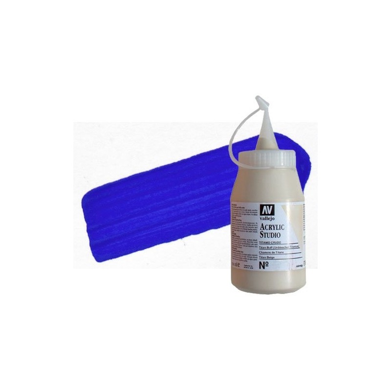 Fine art shop - Acrilico Vallejo, Cobalt Blue, 500 ml. | totenart.com