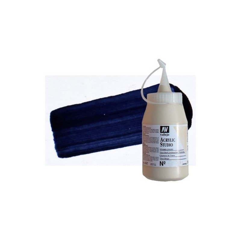 Fine art shop - Acrilico Vallejo, Phthalo Prussian Blue, 500 ml. | totenart.com