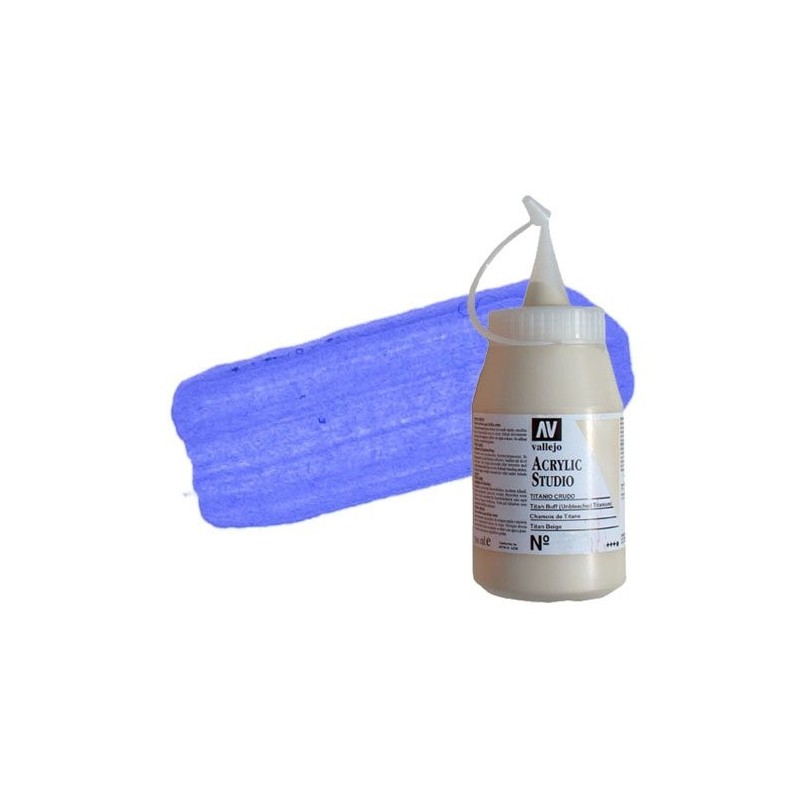 Fine art shop - Acrylic Vallejo, Light Ultramarine Blue, 500 ml. | totenart.com