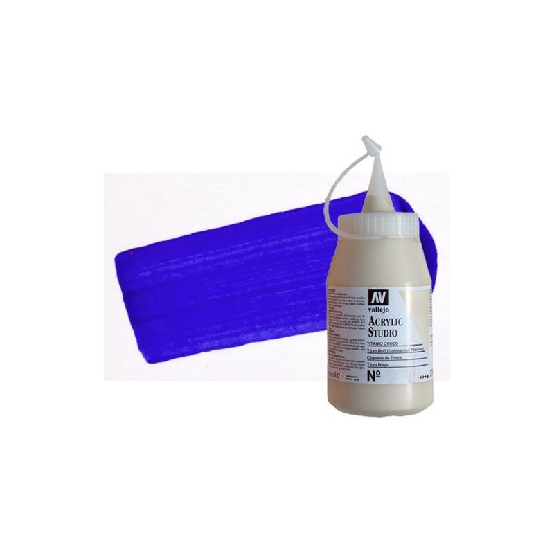 Fine art shop - Acrilico Vallejo, Ultramarine Blue, 500 ml. | totenart.com