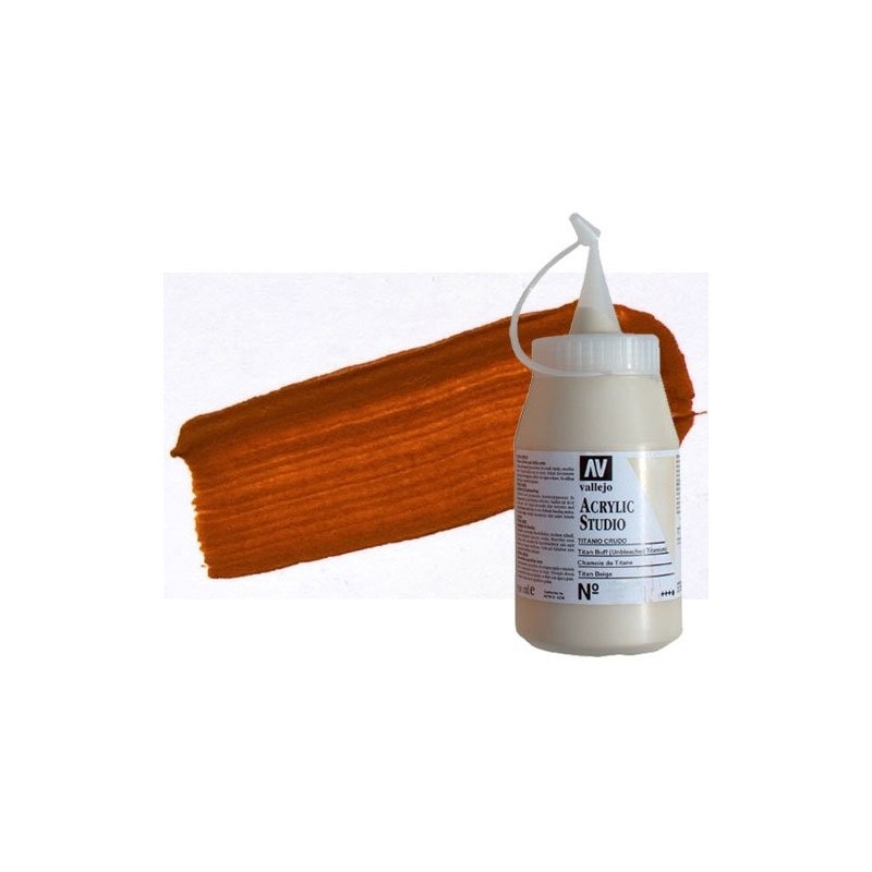 Fine art shop - Acrylic Vallejo, Orange Oxide Golden, 500 ml. | totenart.com