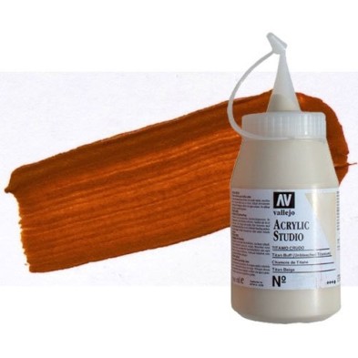 Fine art shop - Acrylic Vallejo, Orange Oxide Golden, 500 ml. | totenart.com