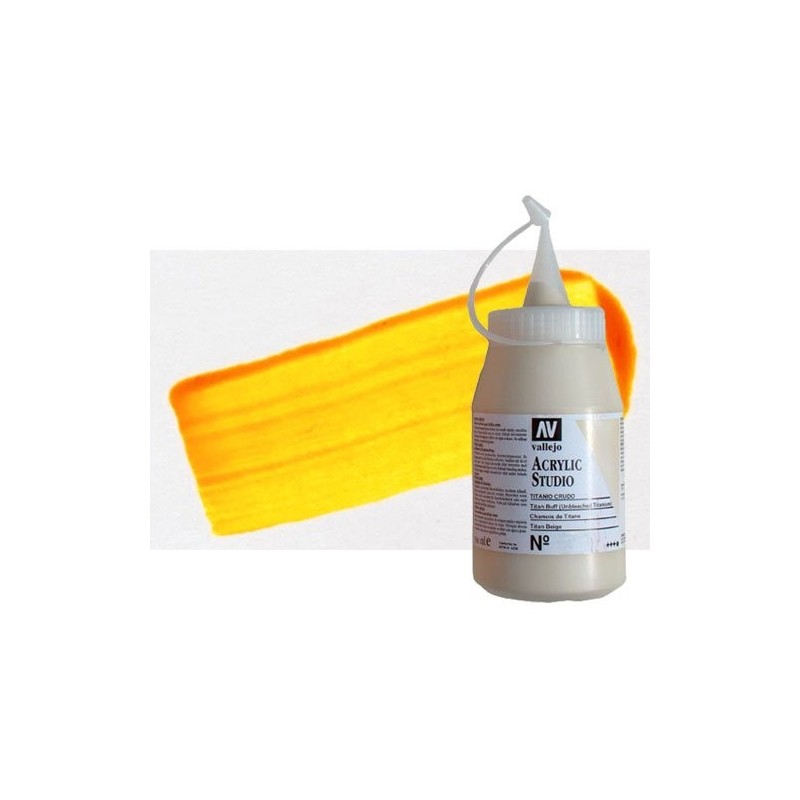 Fine art shop - Acrylic Vallejo, Fluorescente Orange, 500 ml. | totenart.com