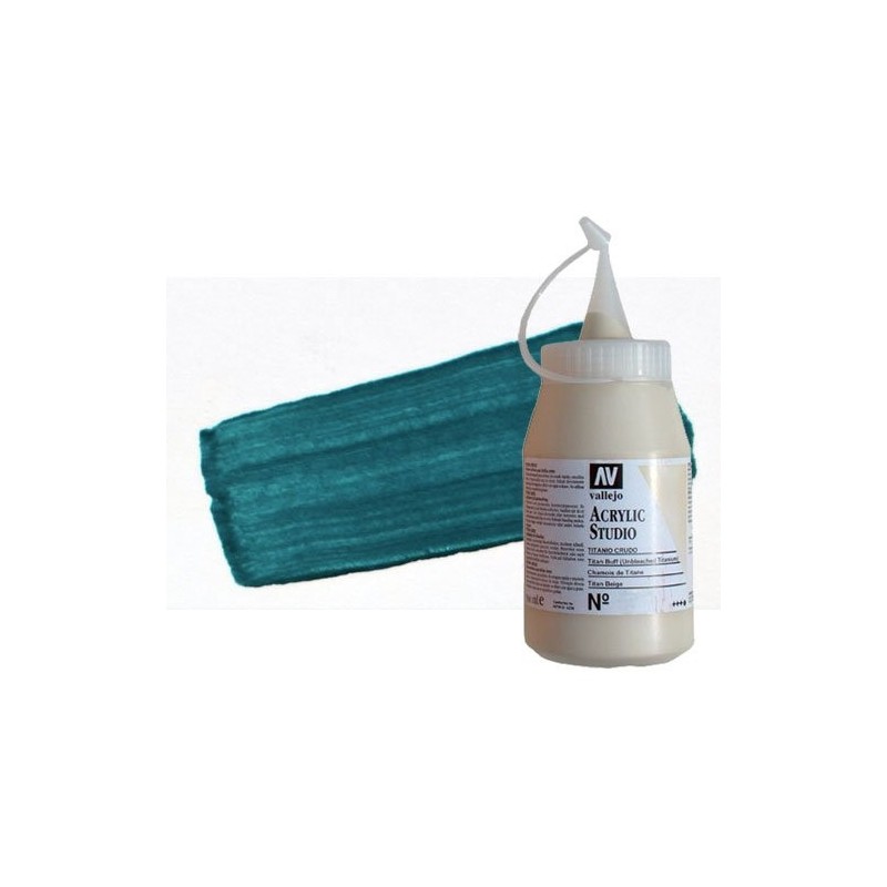 Fine art shop - Acrylic Vallejo, Phtalo Turquoise, 500 ml. | totenart.com