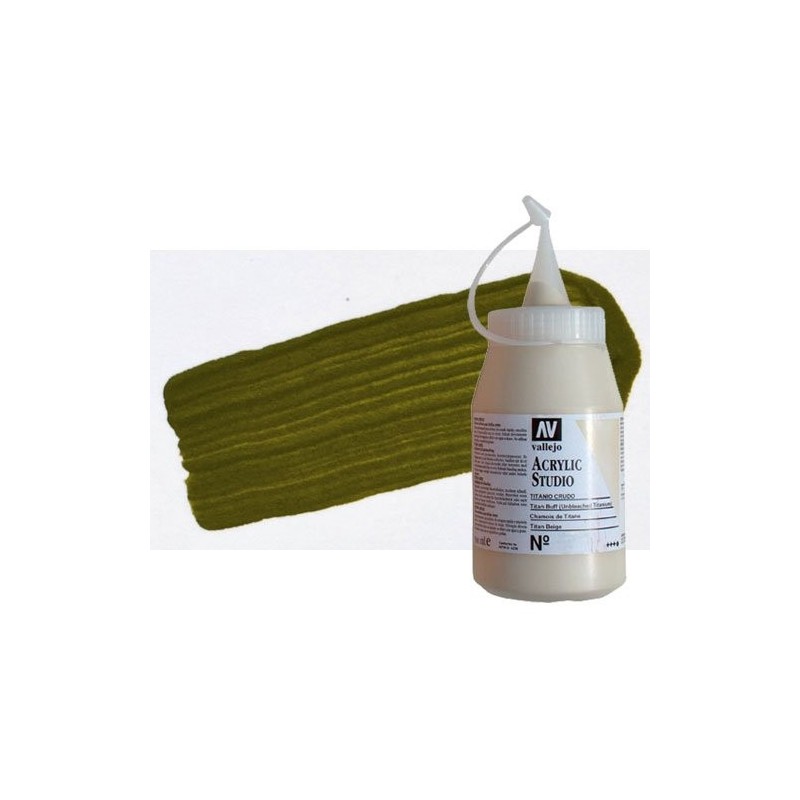 Fine art shop - Acrylic Vallejo, Olive Green, 500 ml. | totenart.com