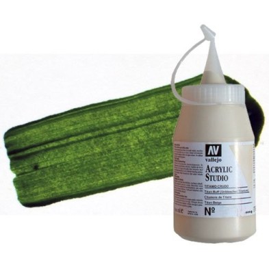 Fine art shop - Acrilico Vallejo, Sap Green, 500 ml. | totenart.com