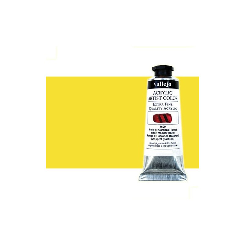 Fine art shop - Acrylic Artist Vallejo Cobalt Yellow (Hue), 60 ml. | totenart.com