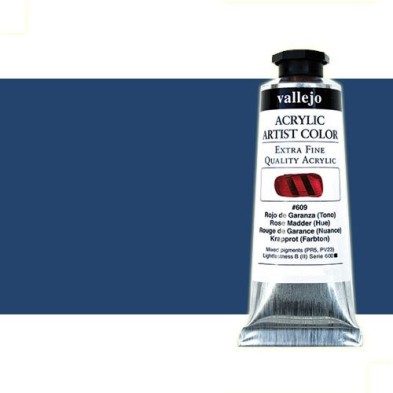Fine art shop - Acrylic Artist Vallejo Anthraquinone Blue, 60 ml. | totenart.com