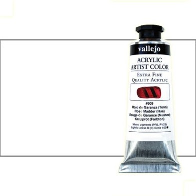 Fine art shop - Acrylic Artist Vallejo Titanium White Anatase, 60 ml. | totenart.com