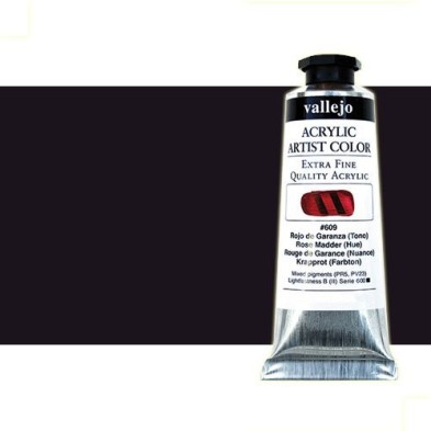 Fine art shop - Acrylic Artist Vallejo, Carbon Black, 60 ml. | totenart.com