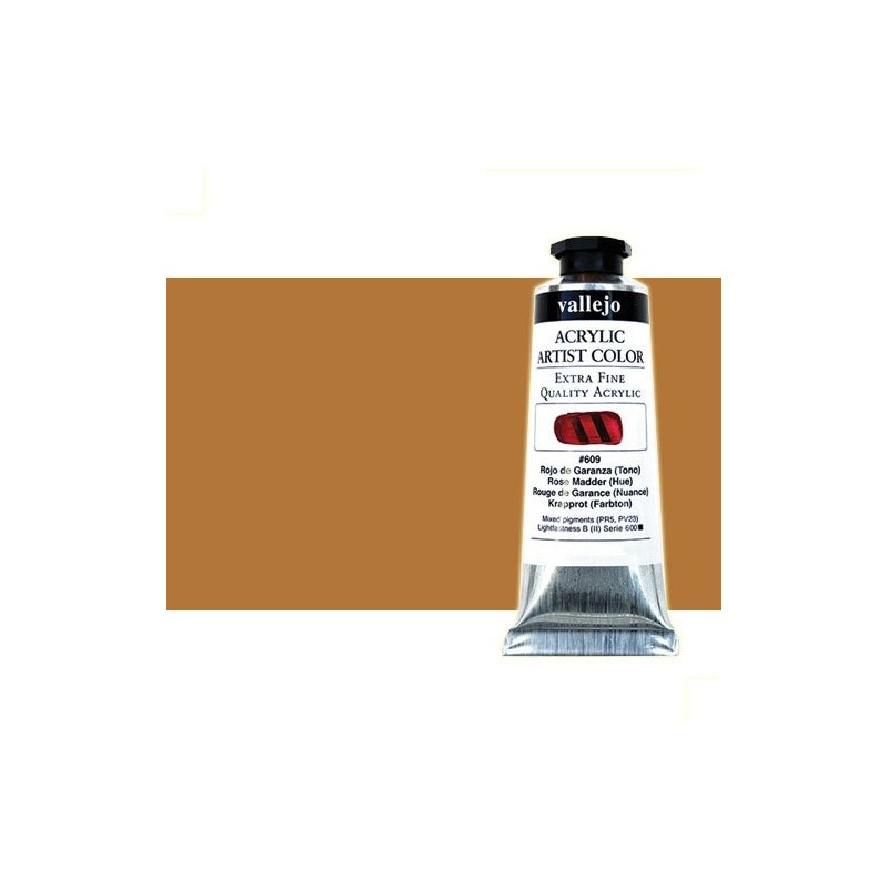 Fine art shop - Acrylic Artist Vallejo Yellow Ochre, 60 ml. | totenart.com