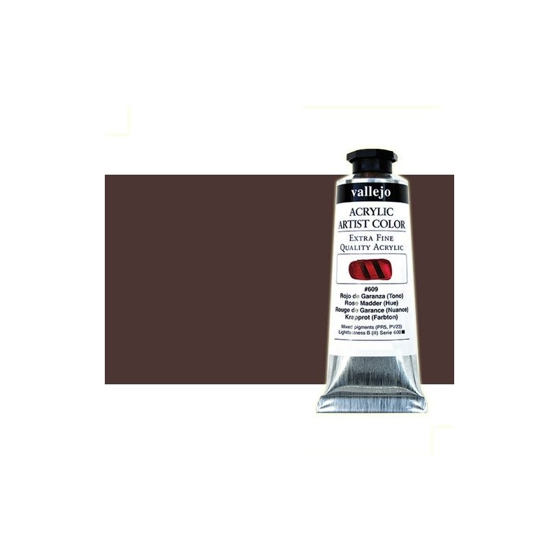 Fine art shop - Acrylic Artist Vallejo Van Dyck Brown, 60 ml. | totenart.com