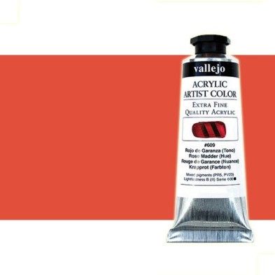 Fine art shop - Acrylic Artist Vallejo Cadmium Red Light, 60 ml. | totenart.com