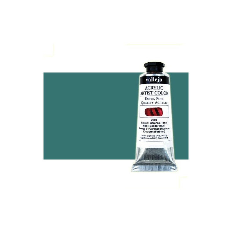 Fine art shop - Acrylic Artist Vallejo Cobalt Turquoise, 60 ml. | totenart.com