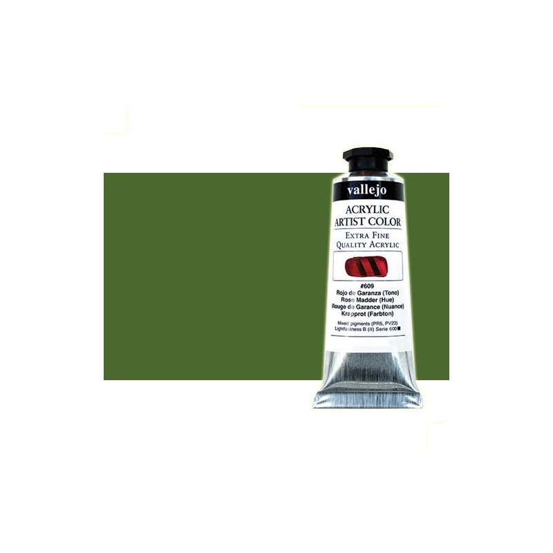 Fine art shop - Acrylic Artist Vallejo Hooker\'s Green, 60 ml. | totenart.com