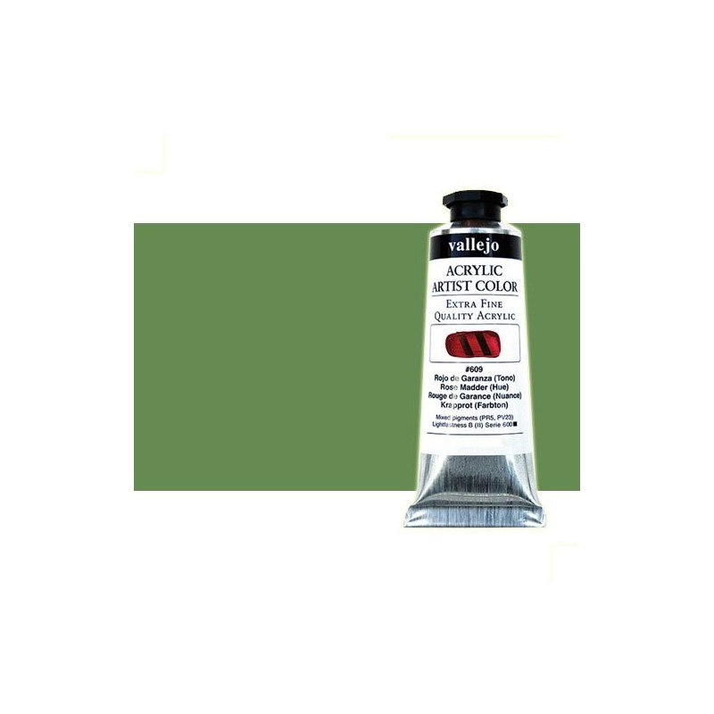 Fine art shop - Acrylic Artist Vallejo Permanent Greeen, 60 ml. | totenart.com