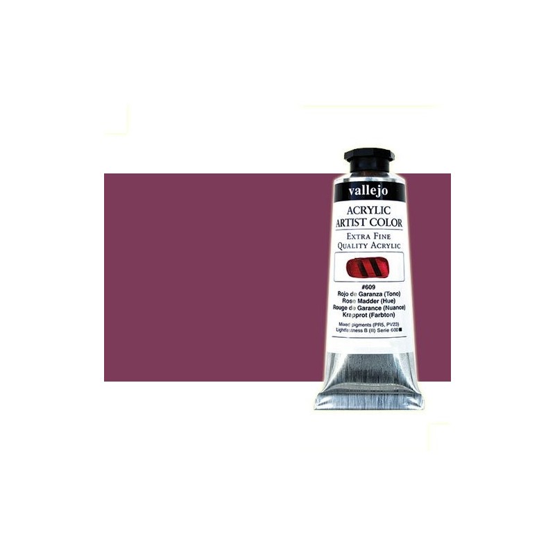 Fine art shop - Acrylic Artist Vallejo Quinacridone Violet, 60 ml. | totenart.com