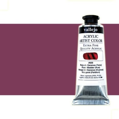Fine art shop - Acrylic Artist Vallejo Quinacridone Violet, 60 ml. | totenart.com
