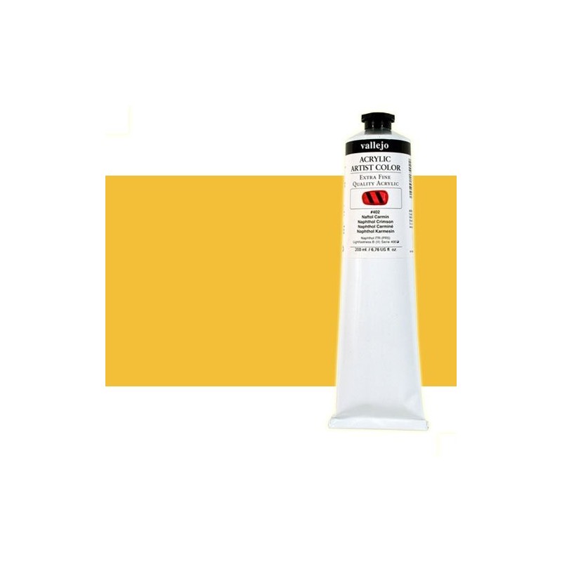 Fine art shop - Acrylic Artist Vallejo Naples Yellow (Hue), 200 ml. | totenart.com