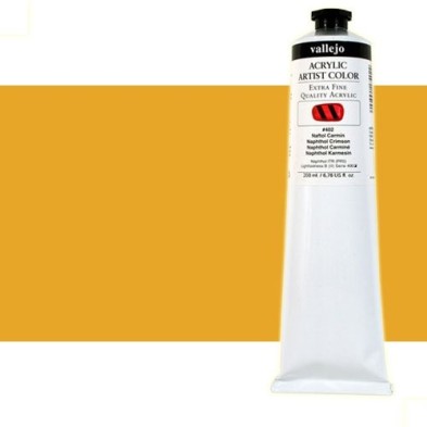 Fine art shop - Acrylic Artist Vallejo Cadmium Orange Light, 200 ml. | totenart.com