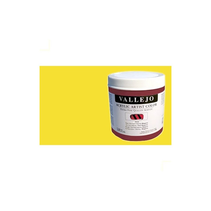 Fine art shop - Acrylic Artist Vallejo Cobalt Yellow (Hue), 500 ml. | totenart.com