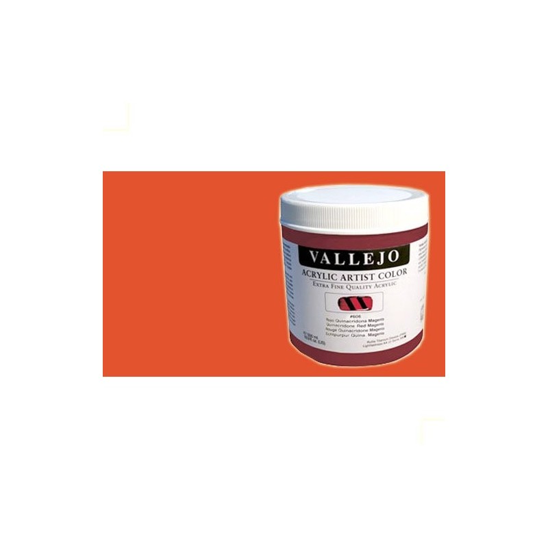 Fine art shop - Acrylic Artist Vallejo Pyrrole Orange, 500 ml. | totenart.com