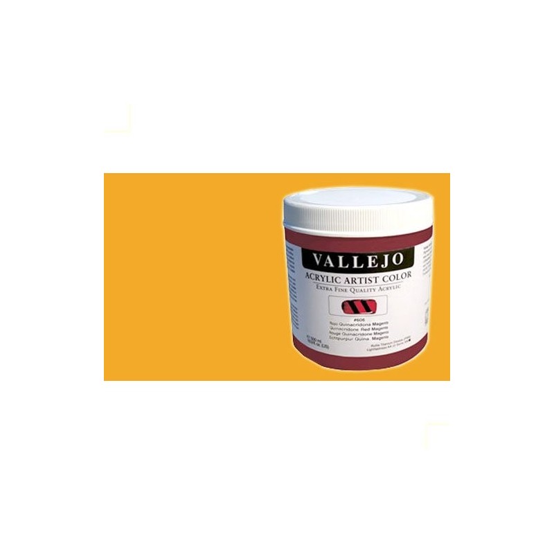 Fine art shop - Acrylic Artist Vallejo Transparent Orange, 500 ml. | totenart.com