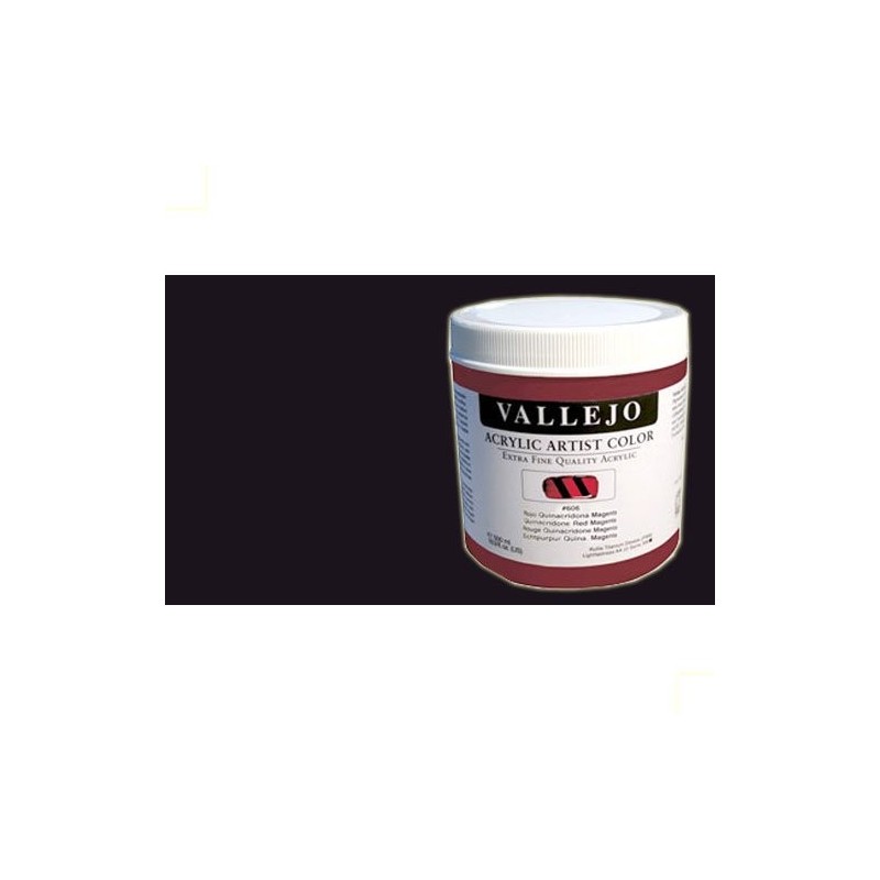 Fine art shop - Acrylic Artist Vallejo, Carbon Black, 500 ml. | totenart.com