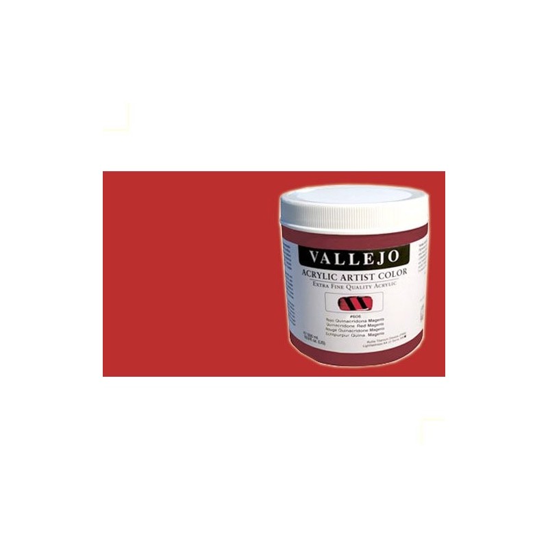 Fine art shop - Acrylic Artist Vallejo Pyrrole Red, 500 ml. | totenart.com