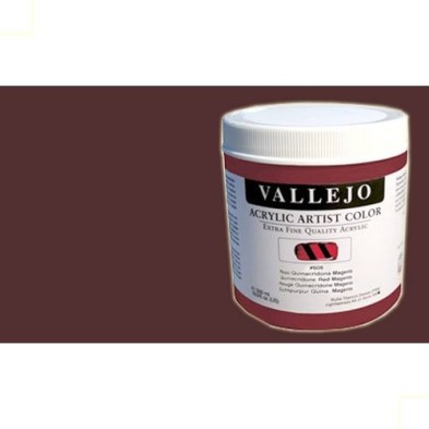 Fine art shop - Acrylic Artist Vallejo, Burnt Rose Dark, 500 ml. | totenart.com