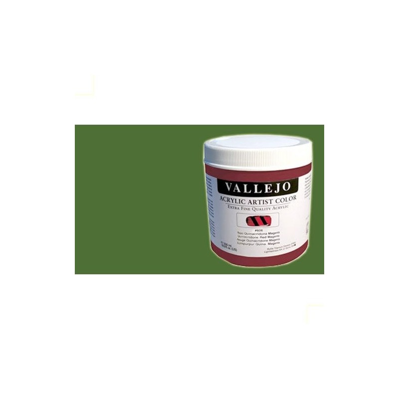 Fine art shop - Acrylic Artist Vallejo Emerald Green, 500 ml. | totenart.com