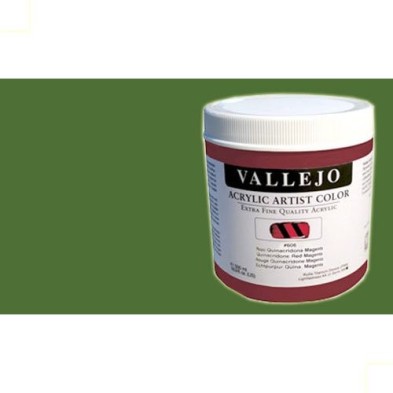 Fine art shop - Acrylic Artist Vallejo Emerald Green, 500 ml. | totenart.com