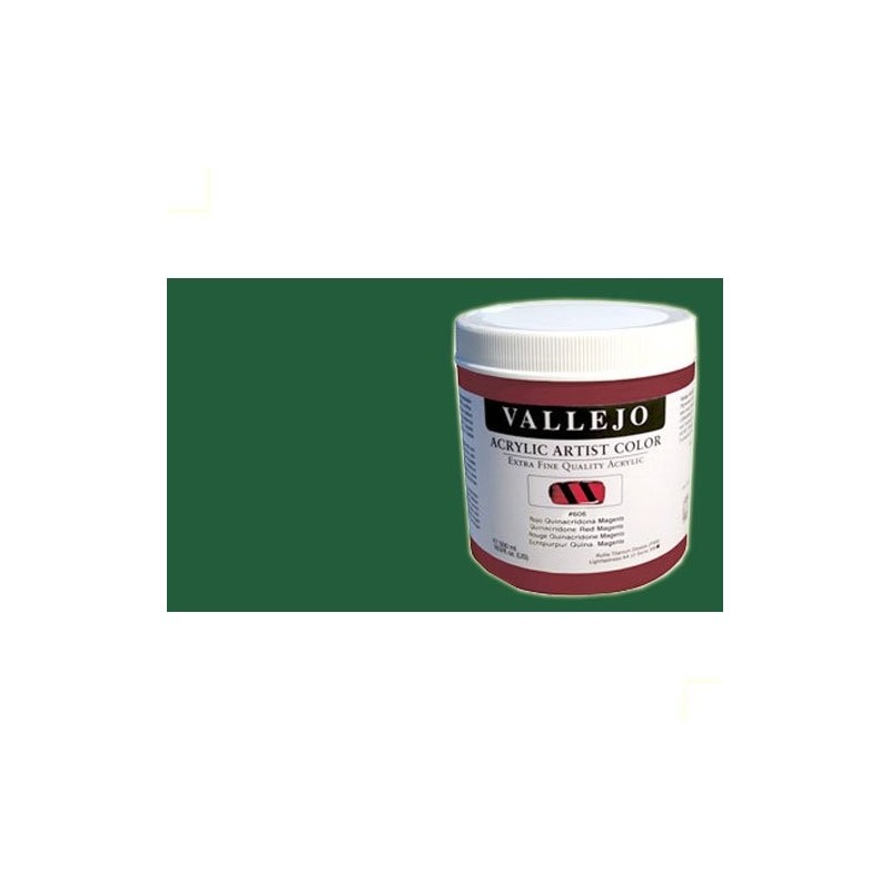 Fine art shop - Acrylic Artist Vallejo Phtalocyanine Green, 500 ml. | totenart.com