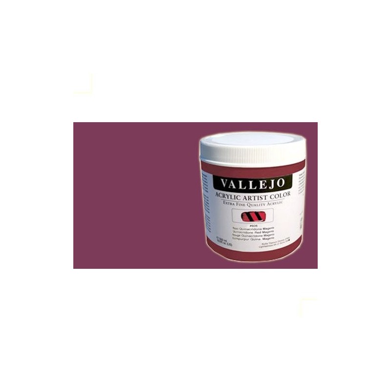 Fine art shop - Acrylic Artist Vallejo Quinacridone Violet, 500 ml. | totenart.com