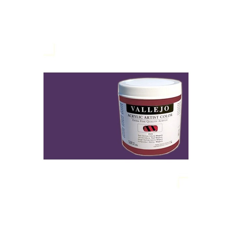 Fine art shop - Acrylic Artist Vallejo Permanent Violet, 500 ml. | totenart.com