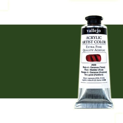 Fine art shop - Acrylic Artist Vallejo Sap Greeen (Hue), 60 ml. | totenart.com