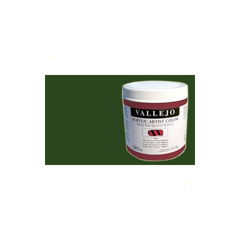 Fine art shop - Acrylic Artist Vallejo Sap Greeen (Hue), 500 ml. | totenart.com
